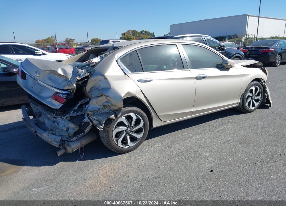 2016 HONDA ACCORD EX-L VIN: 1HGCR2F88GA103149
