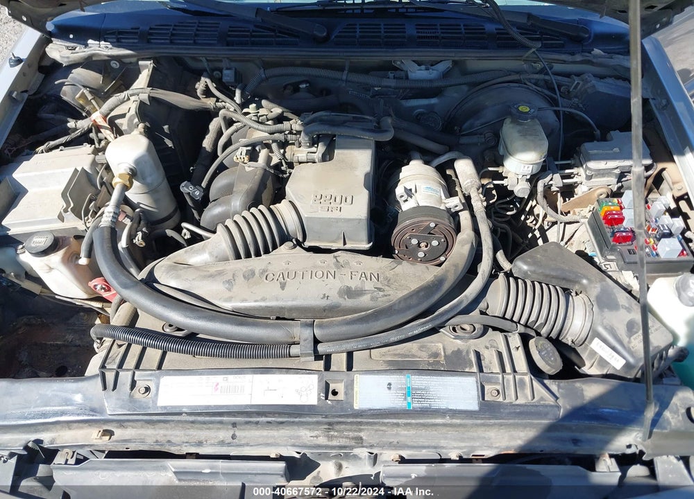 2002 CHEVROLET S-10 LS VIN: 1GCCS145028132456