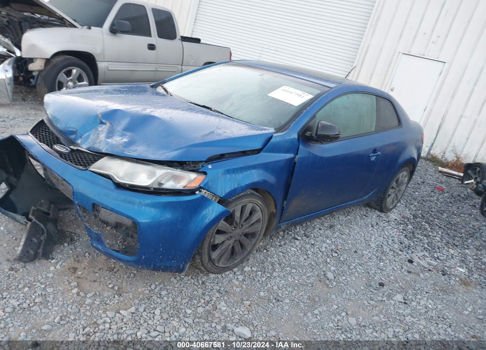 2013 KIA FORTE KOUP SX VIN: KNAFW6A38D5663276
