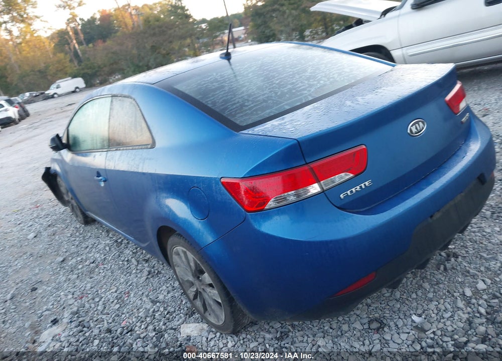 2013 KIA FORTE KOUP SX VIN: KNAFW6A38D5663276