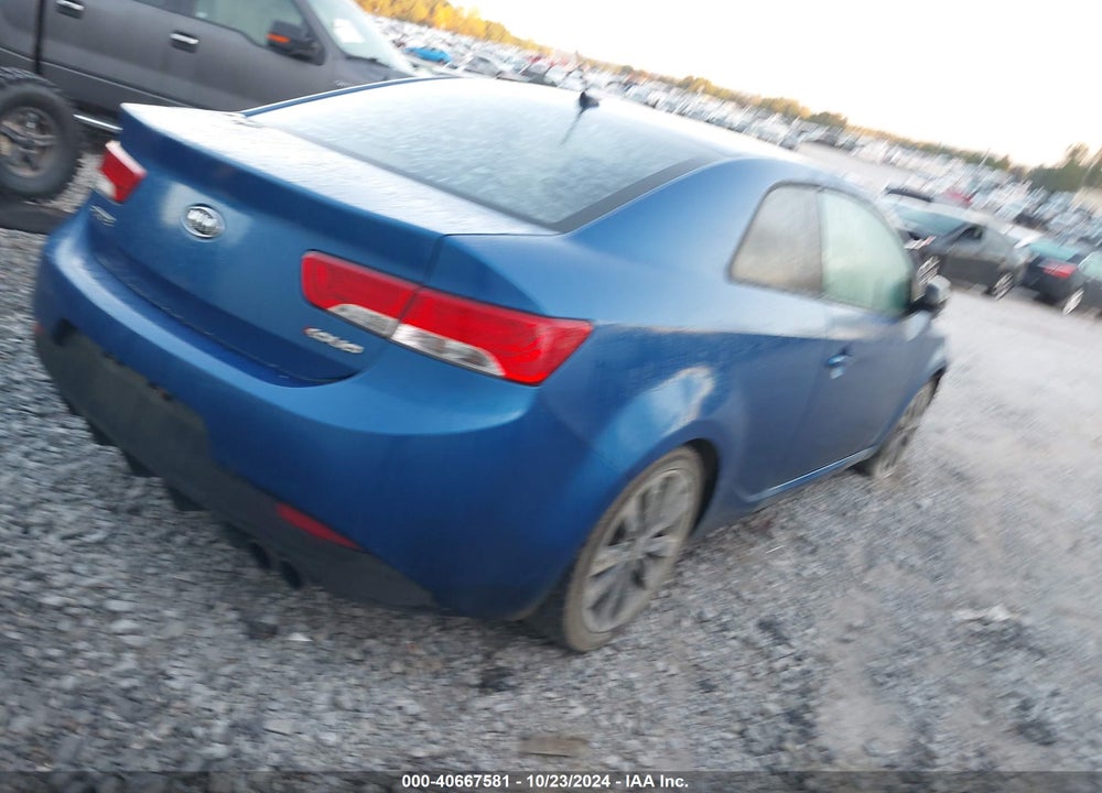 2013 KIA FORTE KOUP SX VIN: KNAFW6A38D5663276