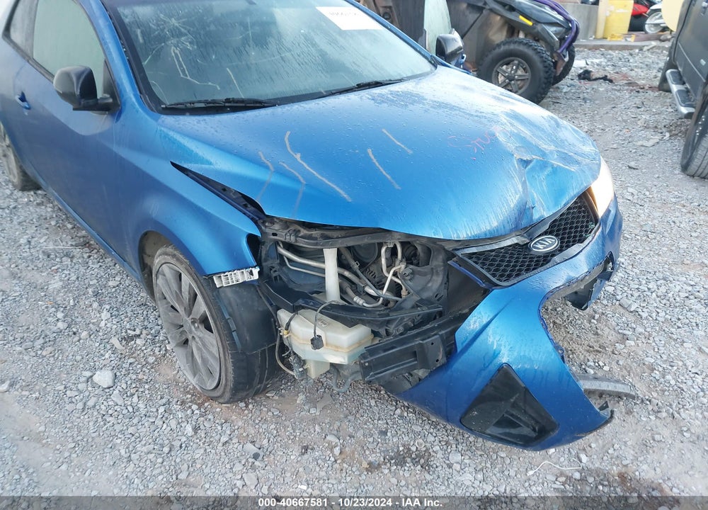 2013 KIA FORTE KOUP SX VIN: KNAFW6A38D5663276