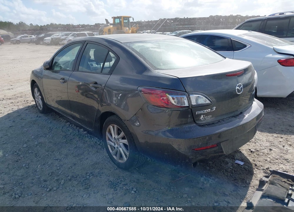 2012 MAZDA 3 I TOURING VIN: JM1BL1V75C1646287