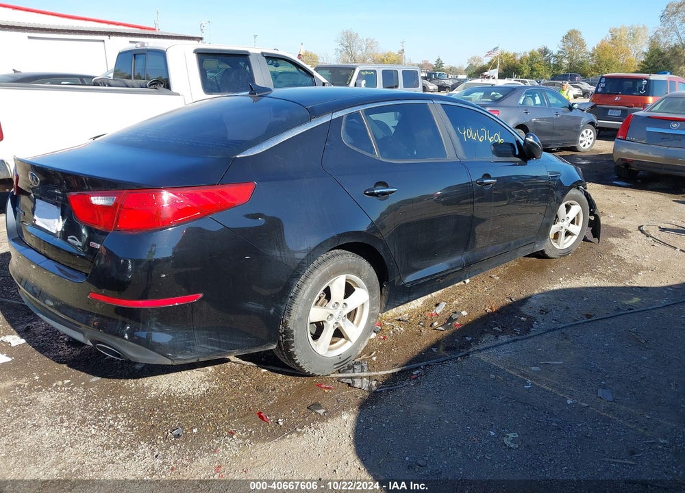2015 KIA OPTIMA LX VIN: KNAGM4A76F5660686
