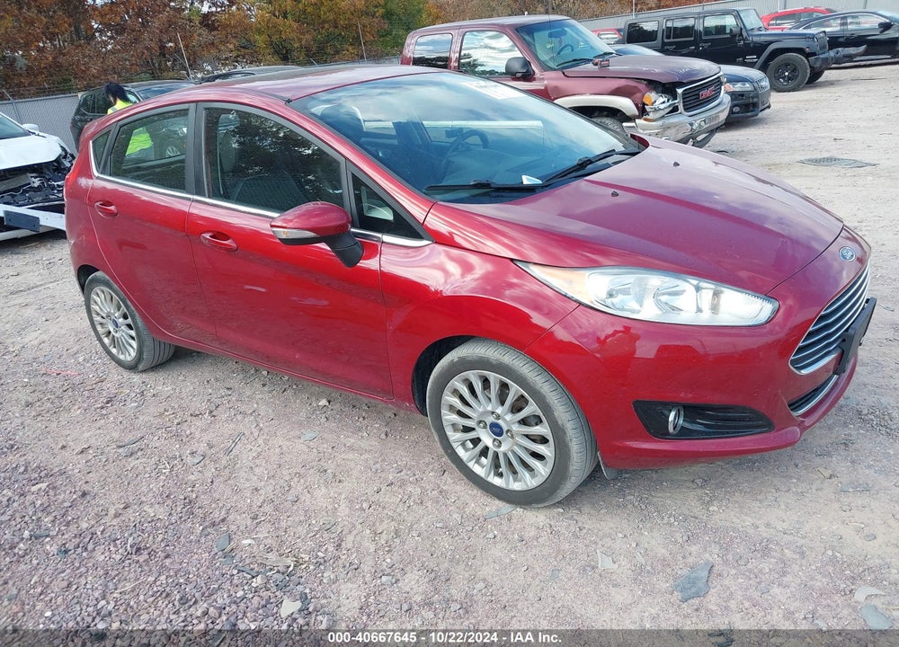 2014 FORD FIESTA TITANIUM VIN: 3FADP4FJ7EM153649