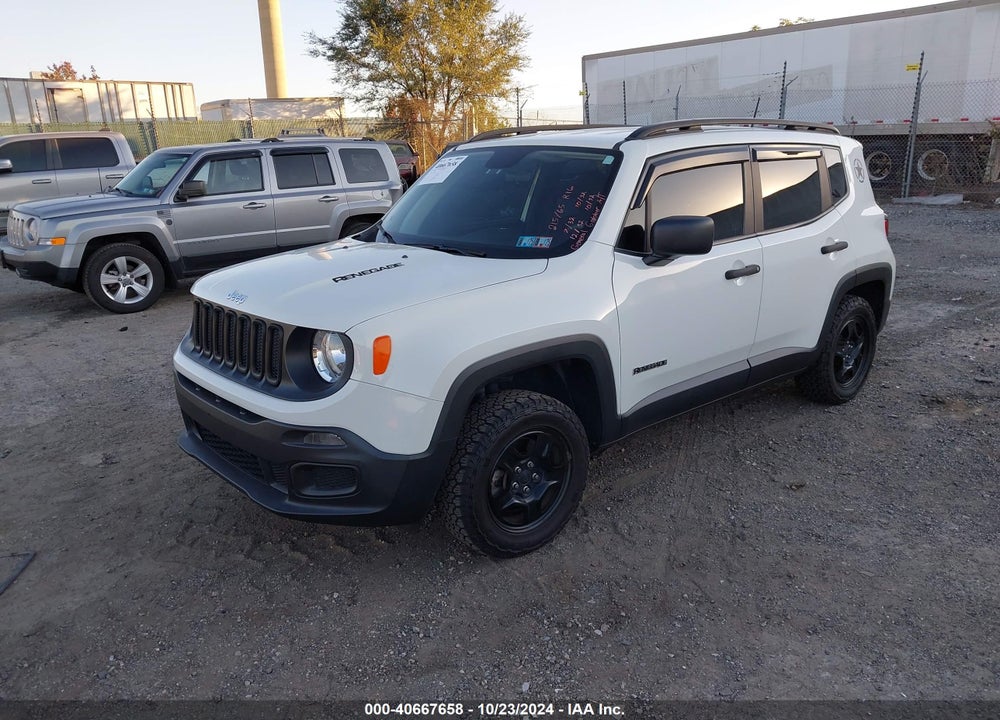 2018 JEEP RENEGADE SPORT 4X4 VIN: ZACCJBAB3JPH46993