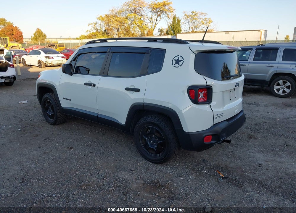 2018 JEEP RENEGADE SPORT 4X4 VIN: ZACCJBAB3JPH46993