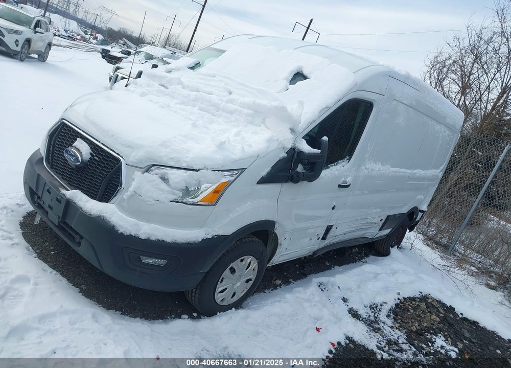 2021 FORD TRANSIT-150 CARGO VAN VIN: 1FTYE1C82MKA84845