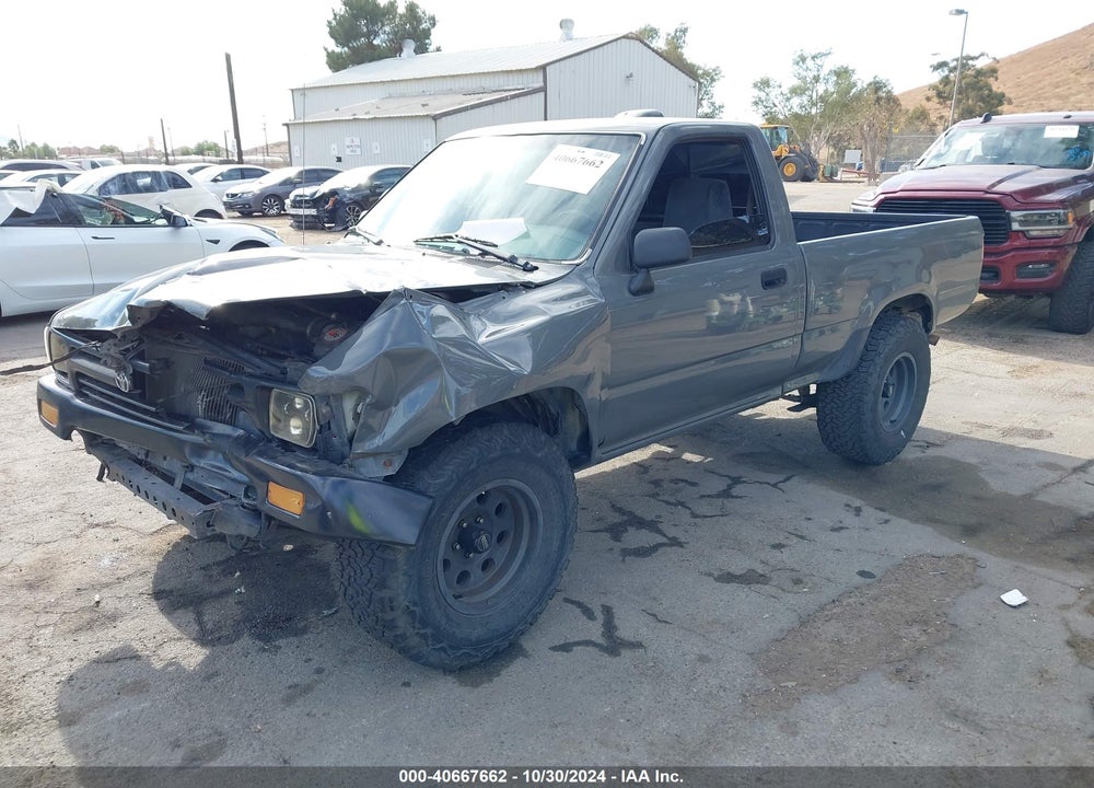 1994 TOYOTA PICKUP 1/2 TON SHORT WHLBASE STB VIN: 4TARN81A5RZ254578