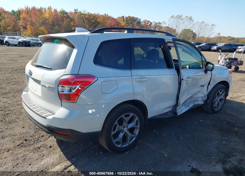 2016 SUBARU FORESTER 2.5I TOURING VIN: JF2SJAXC9GH503230