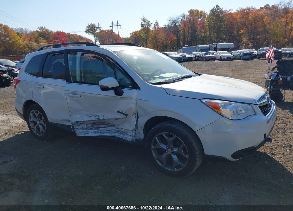 2016 SUBARU FORESTER 2.5I TOURING VIN: JF2SJAXC9GH503230