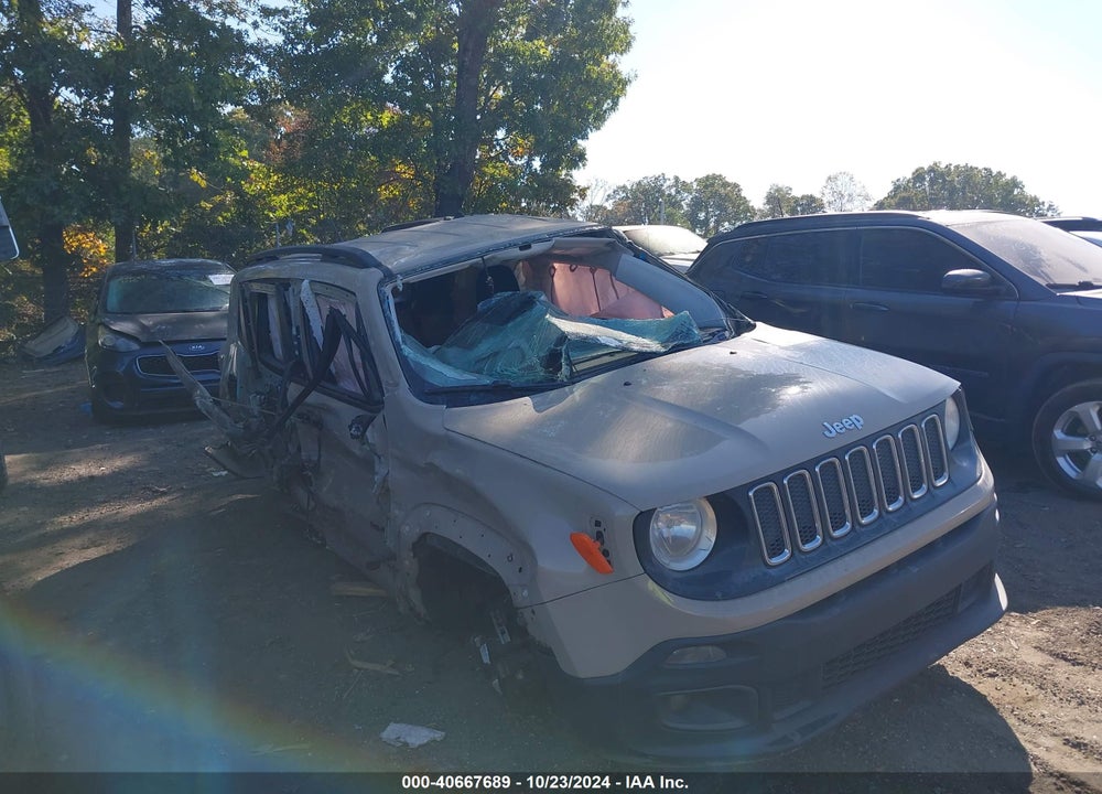 2016 JEEP RENEGADE LATITUDE VIN: ZACCJABT4GPD62084