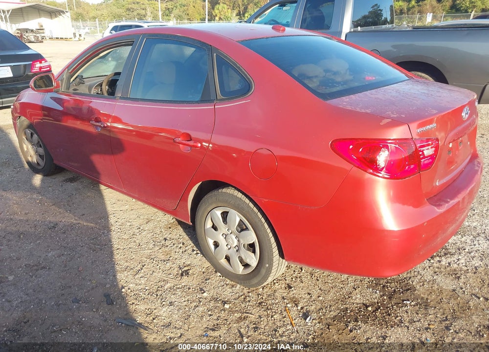 2008 HYUNDAI ELANTRA GLS/SE/LIMITED VIN: KMHDU46D58U524946
