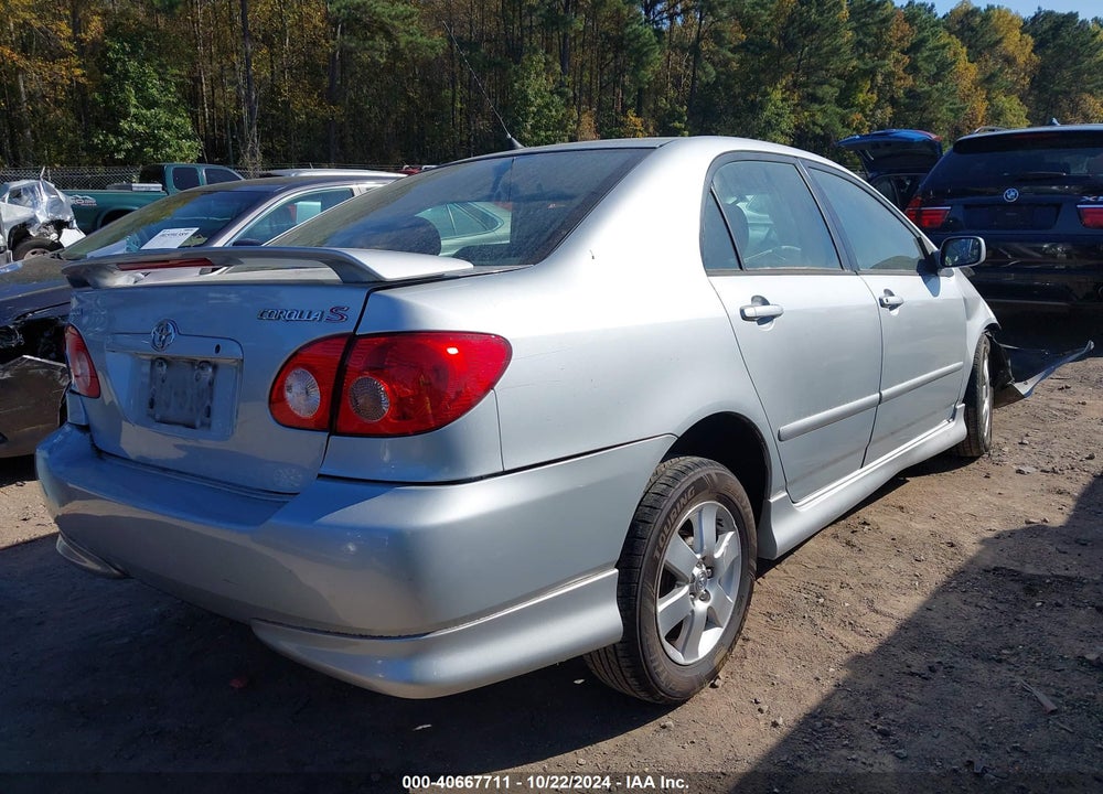 2008 TOYOTA COROLLA S VIN: 2T1BR32E98C931039