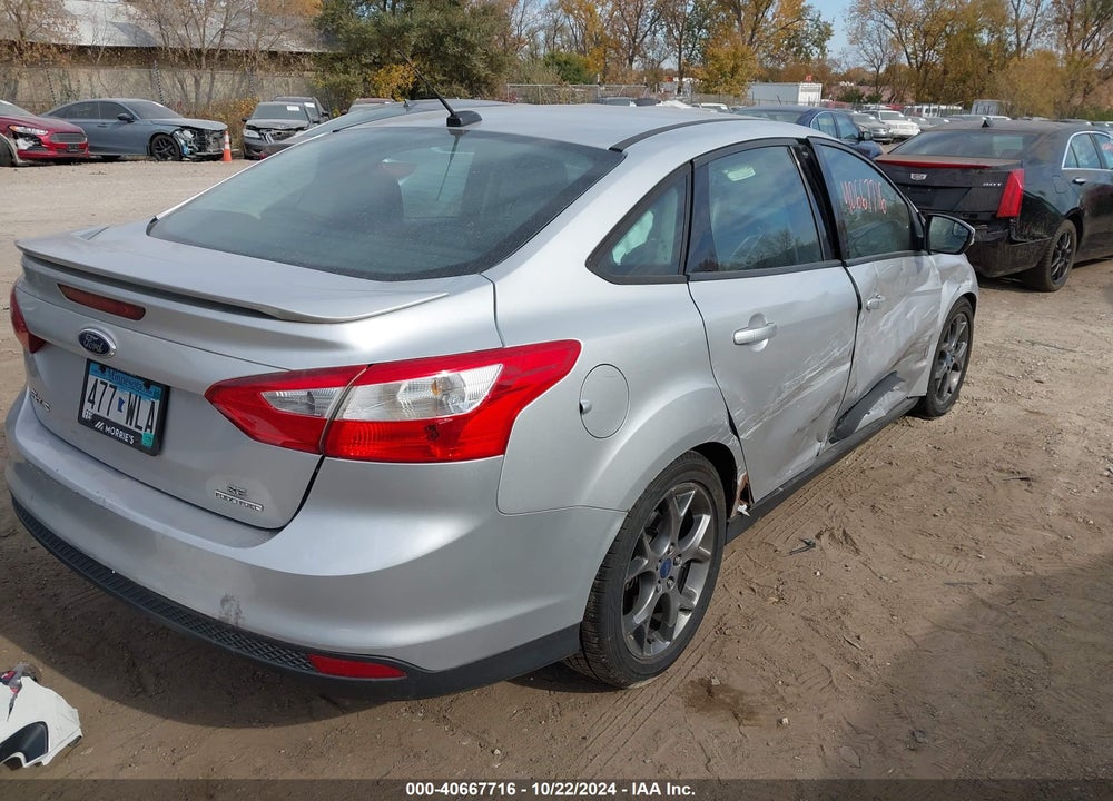 2014 FORD FOCUS SE VIN: 1FADP3F25EL143089
