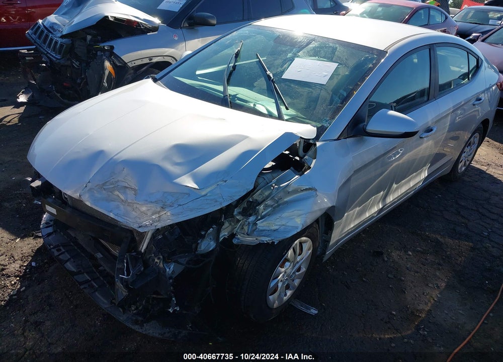 2019 HYUNDAI ELANTRA SE VIN: 5NPD74LF3KH467276