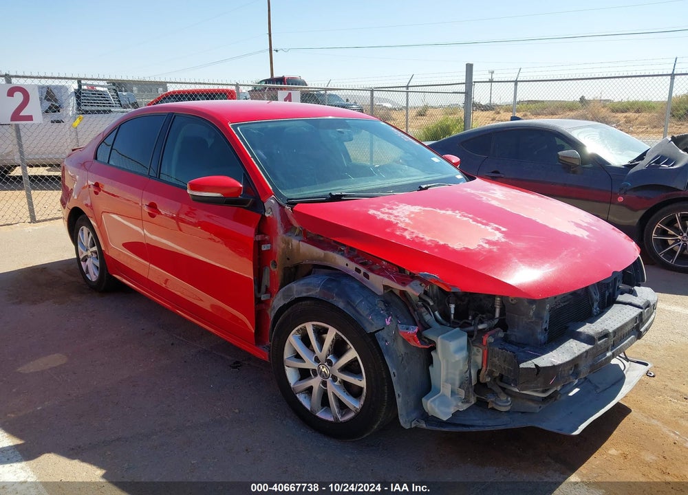 2014 VOLKSWAGEN JETTA 1.8T SE VIN: 3VWD17AJ2EM265132