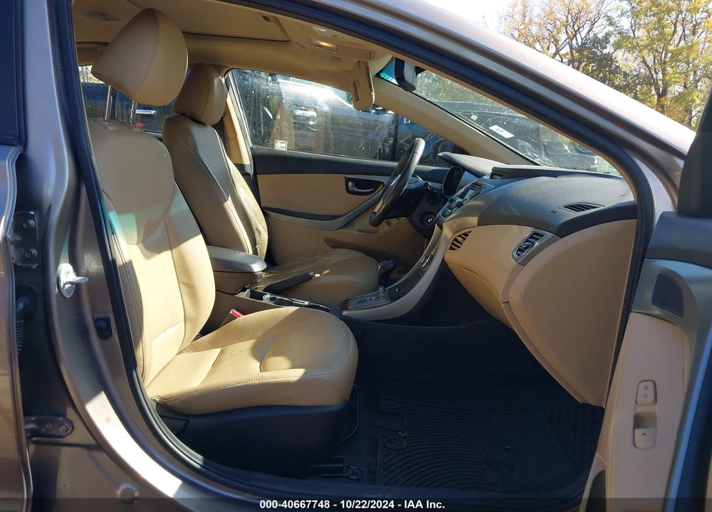 2013 HYUNDAI ELANTRA LIMITED VIN: 5NPDH4AE8DH242474