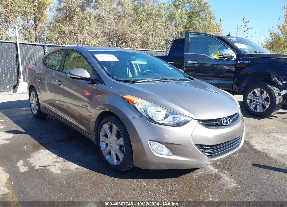 2013 HYUNDAI ELANTRA LIMITED VIN: 5NPDH4AE8DH242474