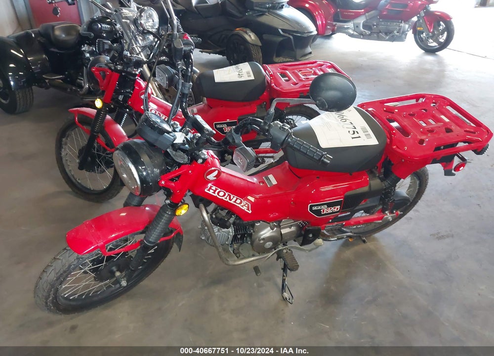 2021 HONDA CT125 A VIN: MLHJA5554M5002164