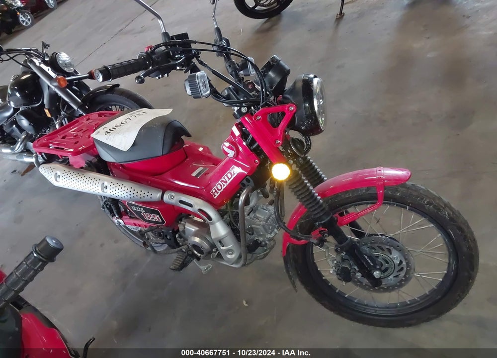 2021 HONDA CT125 A VIN: MLHJA5554M5002164