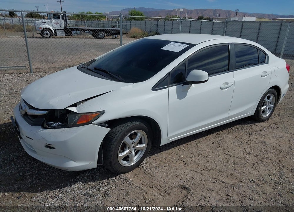 2012 HONDA CIVIC NATURAL GAS VIN: 19XFB5F58CE001106
