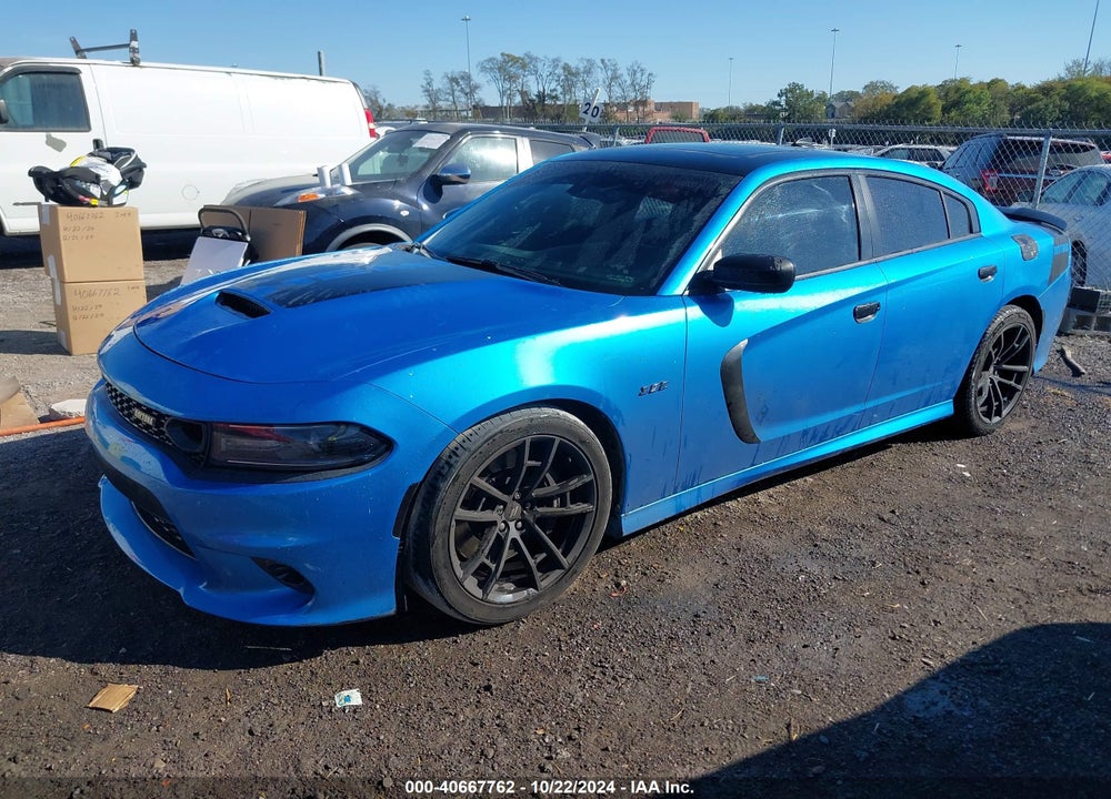2019 DODGE CHARGER SCAT PACK RWD VIN: 2C3CDXGJ2KH740290
