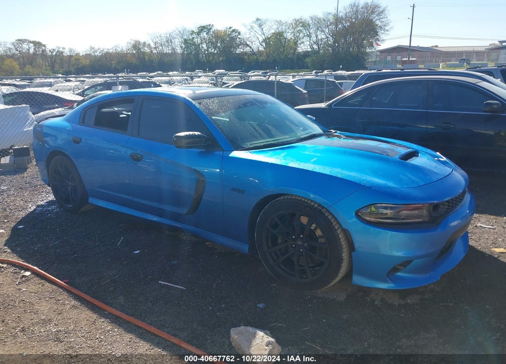 2019 DODGE CHARGER SCAT PACK RWD VIN: 2C3CDXGJ2KH740290