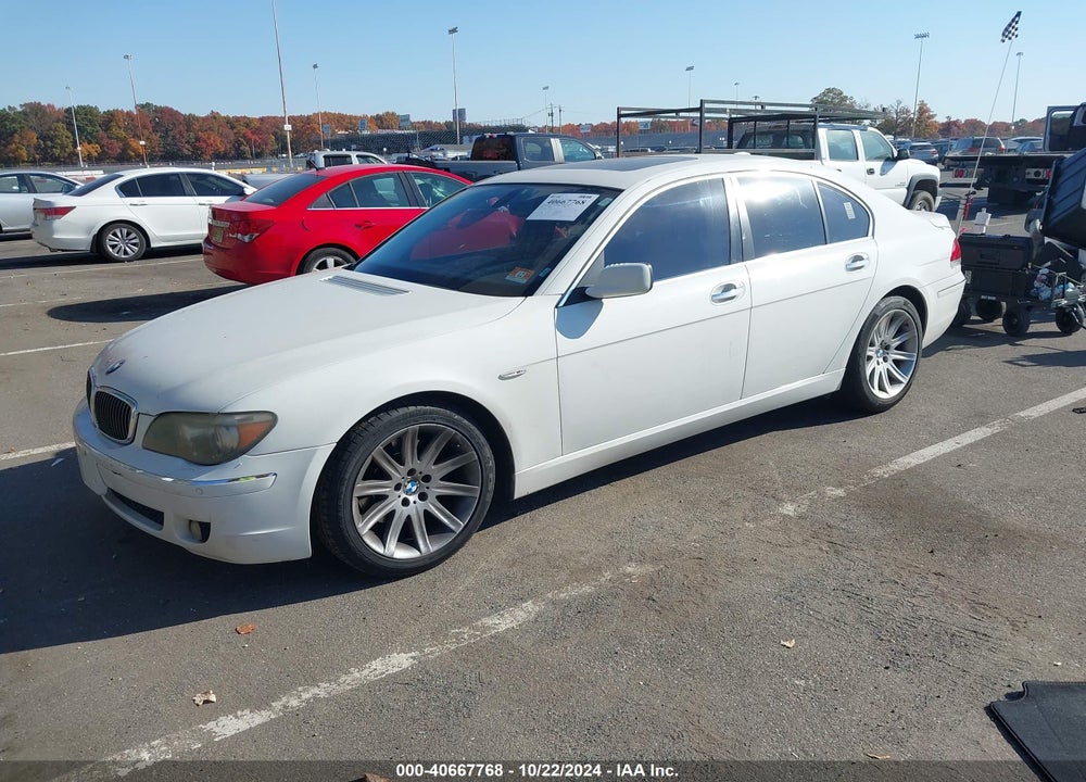 2006 BMW 750I VIN: WBAHL83596DT06807