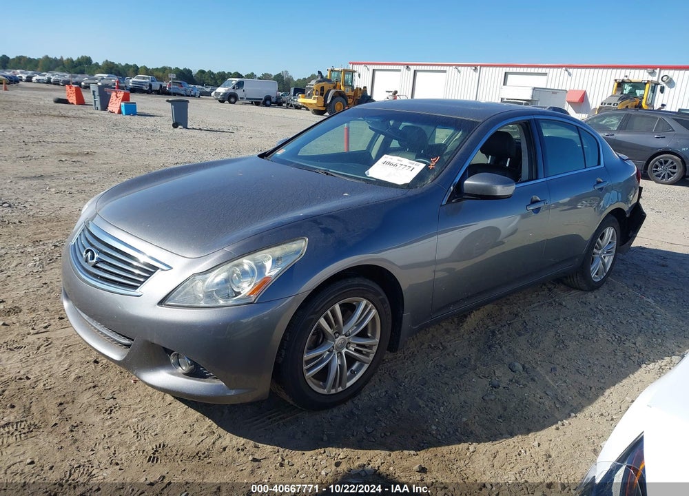 2013 INFINITI G37X VIN: JN1CV6AR5DM769383