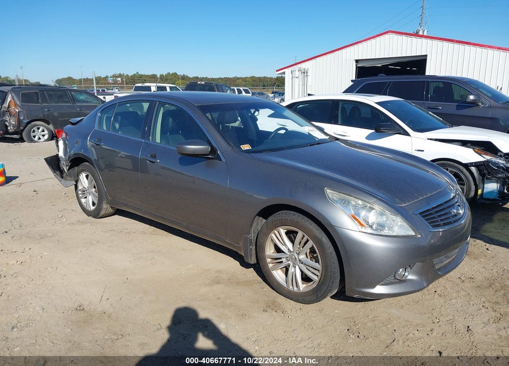 2013 INFINITI G37X VIN: JN1CV6AR5DM769383
