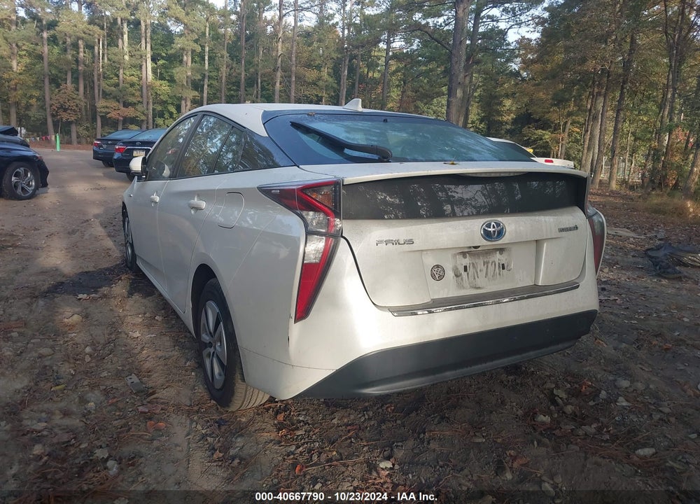 2016 TOYOTA PRIUS FOUR VIN: JTDKARFU8G3020705