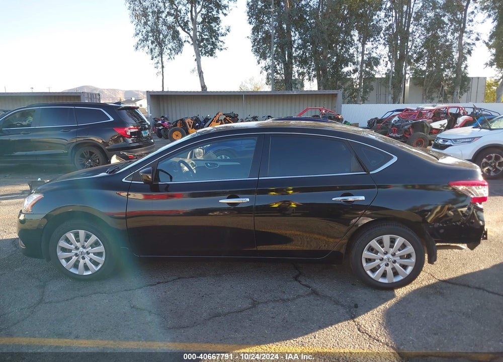 2014 NISSAN SENTRA S VIN: 3N1AB7AP9EL625724