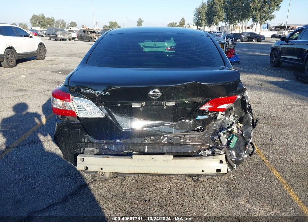 2014 NISSAN SENTRA S VIN: 3N1AB7AP9EL625724