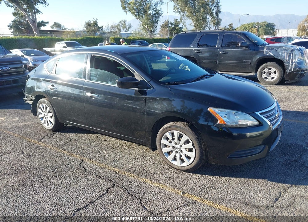 2014 NISSAN SENTRA S VIN: 3N1AB7AP9EL625724