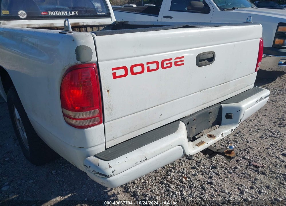1999 DODGE DAKOTA SLT/SPORT VIN: 1B7FL26X3XS156985