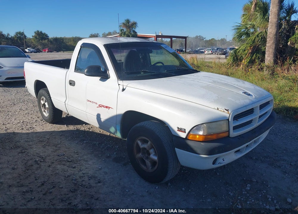 1999 DODGE DAKOTA SLT/SPORT VIN: 1B7FL26X3XS156985