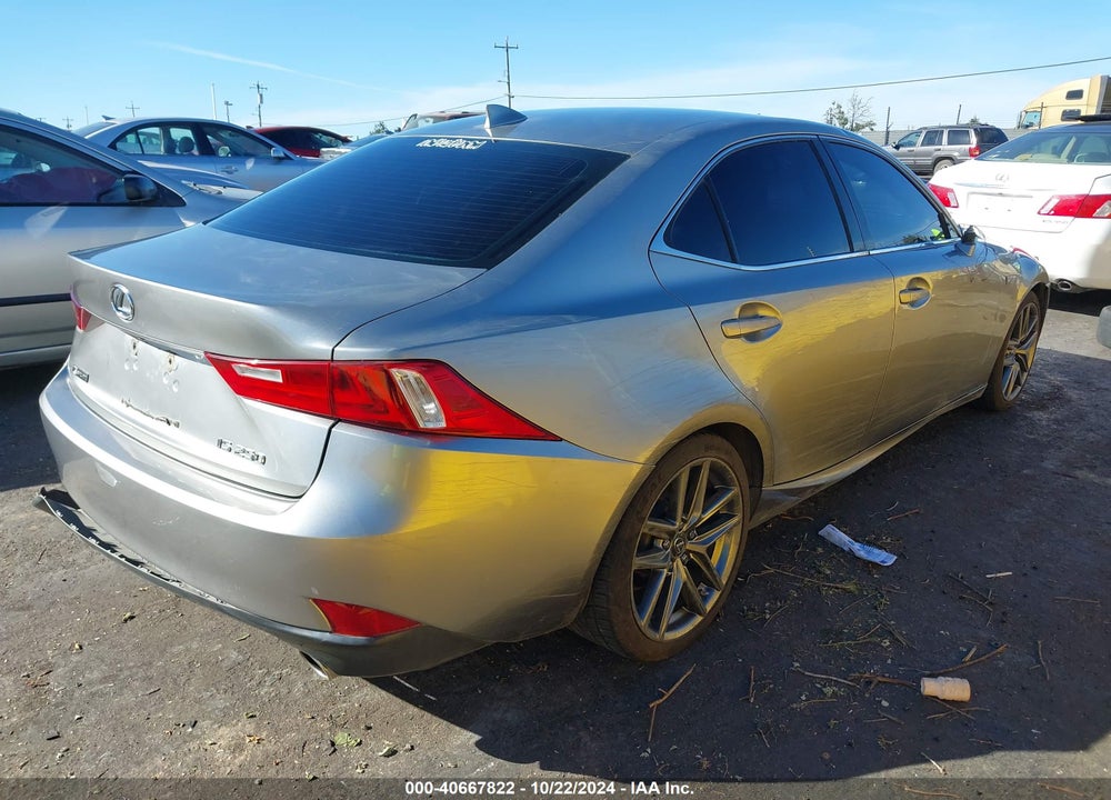 2015 LEXUS IS 250 VIN: JTHBF1D21F5082243