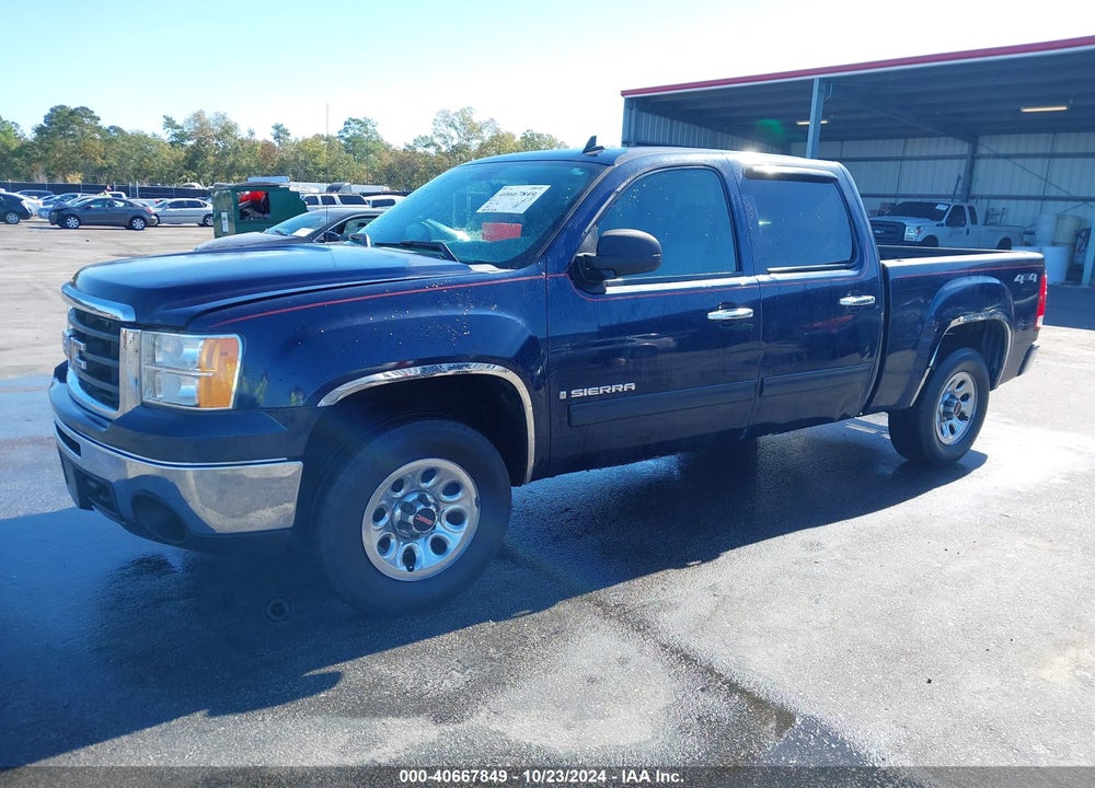 2009 GMC SIERRA 1500 SL VIN: 3GTEK13C49G175548