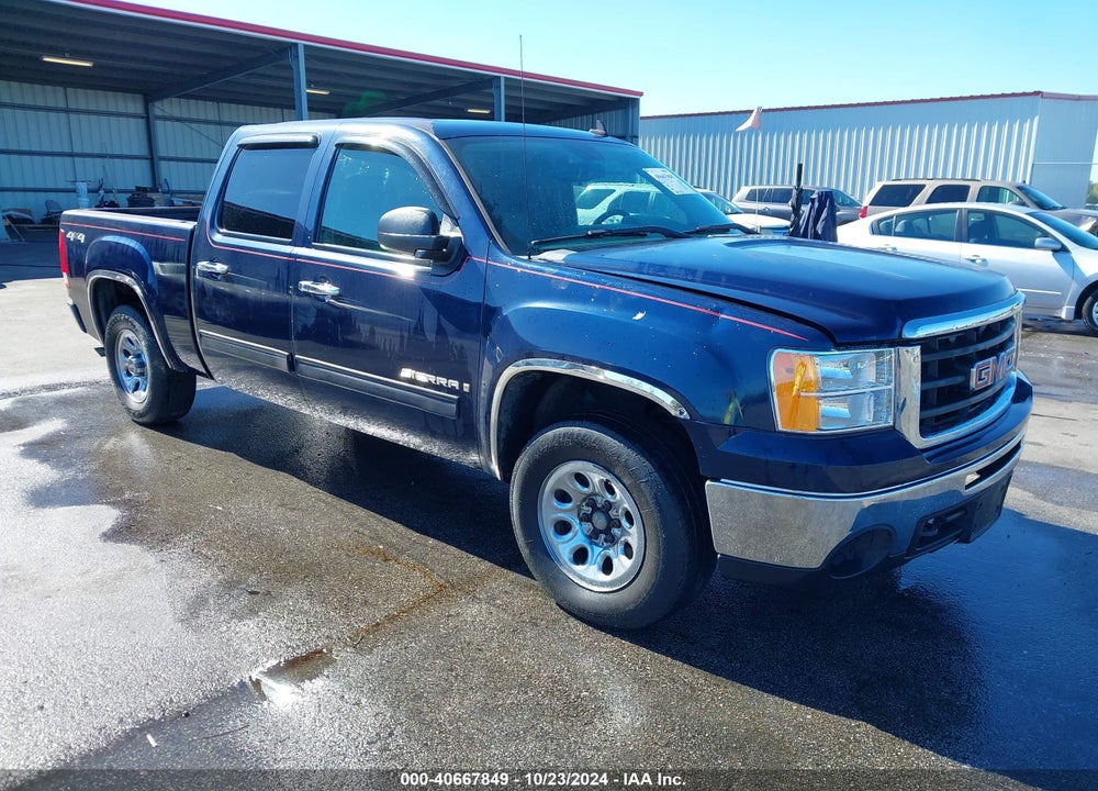2009 GMC SIERRA 1500 SL VIN: 3GTEK13C49G175548
