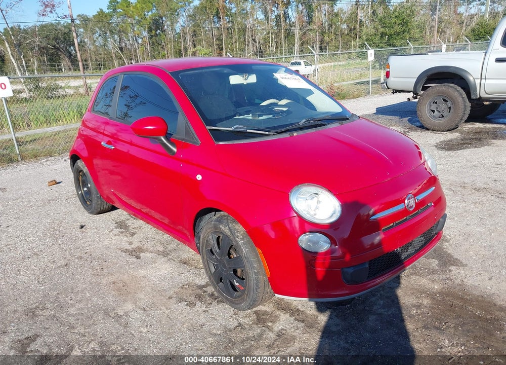 2012 FIAT 500 POP VIN: 3C3CFFAR2CT363570