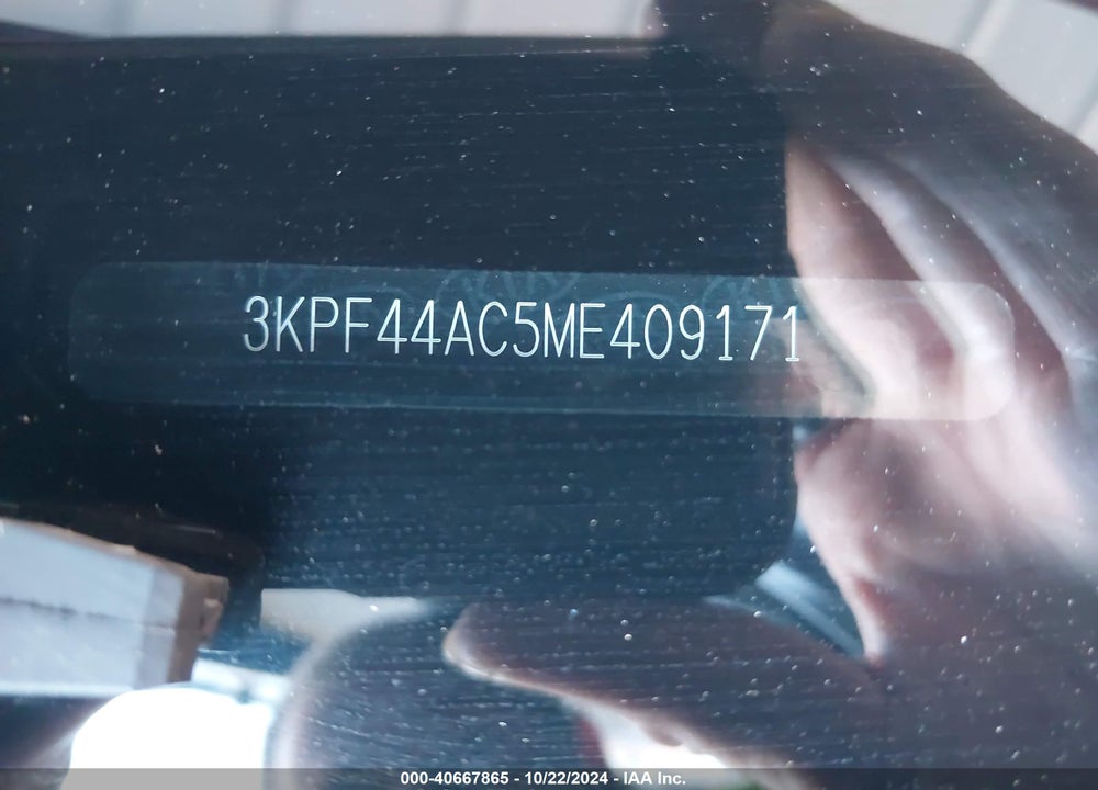 2021 KIA FORTE GT VIN: 3KPF44AC5ME409171