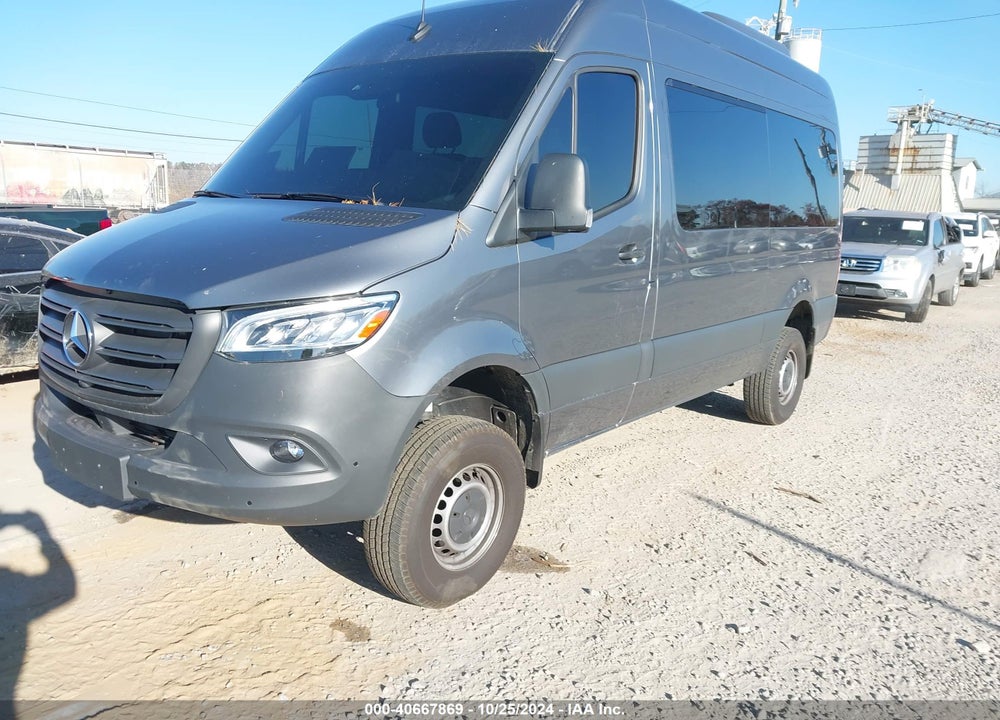 2024 MERCEDES-BENZ SPRINTER 2500 STANDARD ROOF 4-CYL DIESEL HO VIN: W1Z4NFVYXRP642354