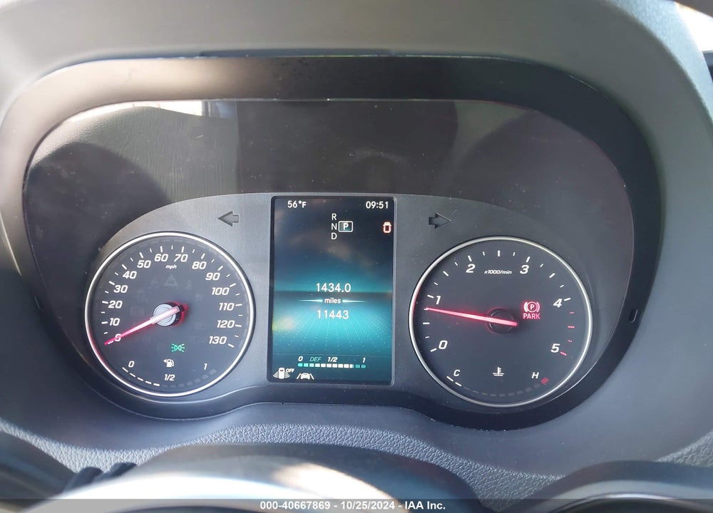 2024 MERCEDES-BENZ SPRINTER 2500 STANDARD ROOF 4-CYL DIESEL HO VIN: W1Z4NFVYXRP642354