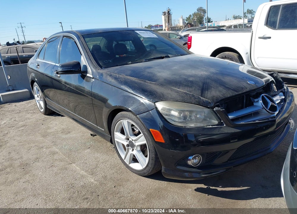 2010 MERCEDES-BENZ C 300 LUXURY/SPORT VIN: WDDGF5EB6AR130047
