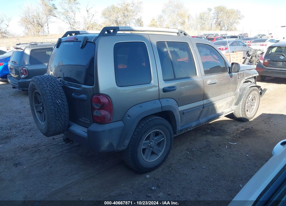 2005 JEEP LIBERTY RENEGADE VIN: 1J4GL38K25W718791