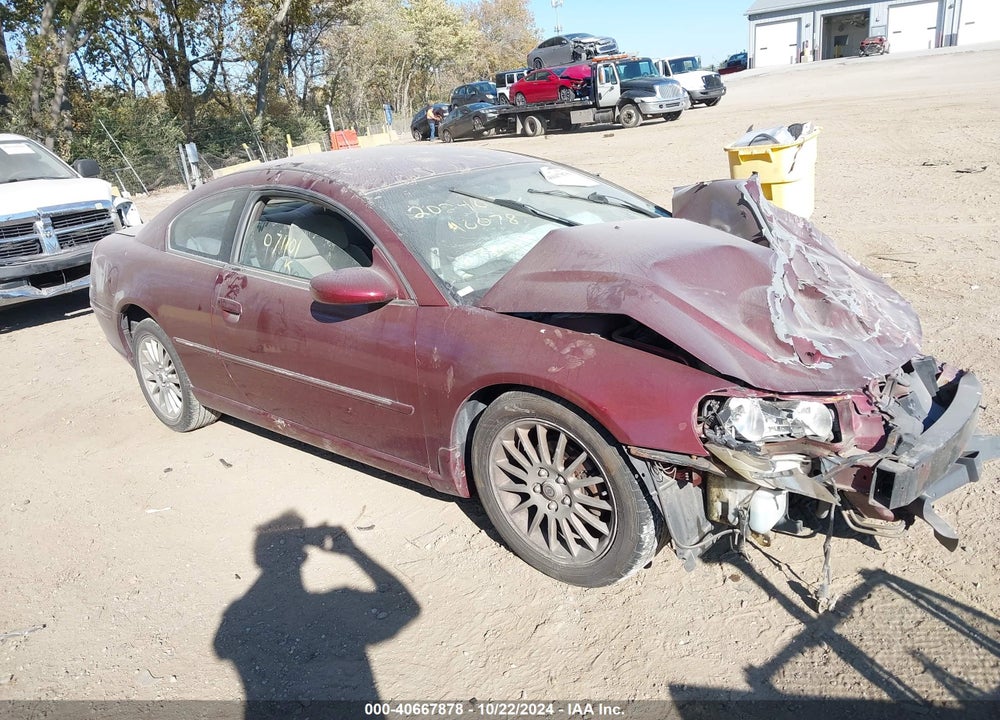 2004 CHRYSLER SEBRING LIMITED VIN: 4C3AG52H24E071101