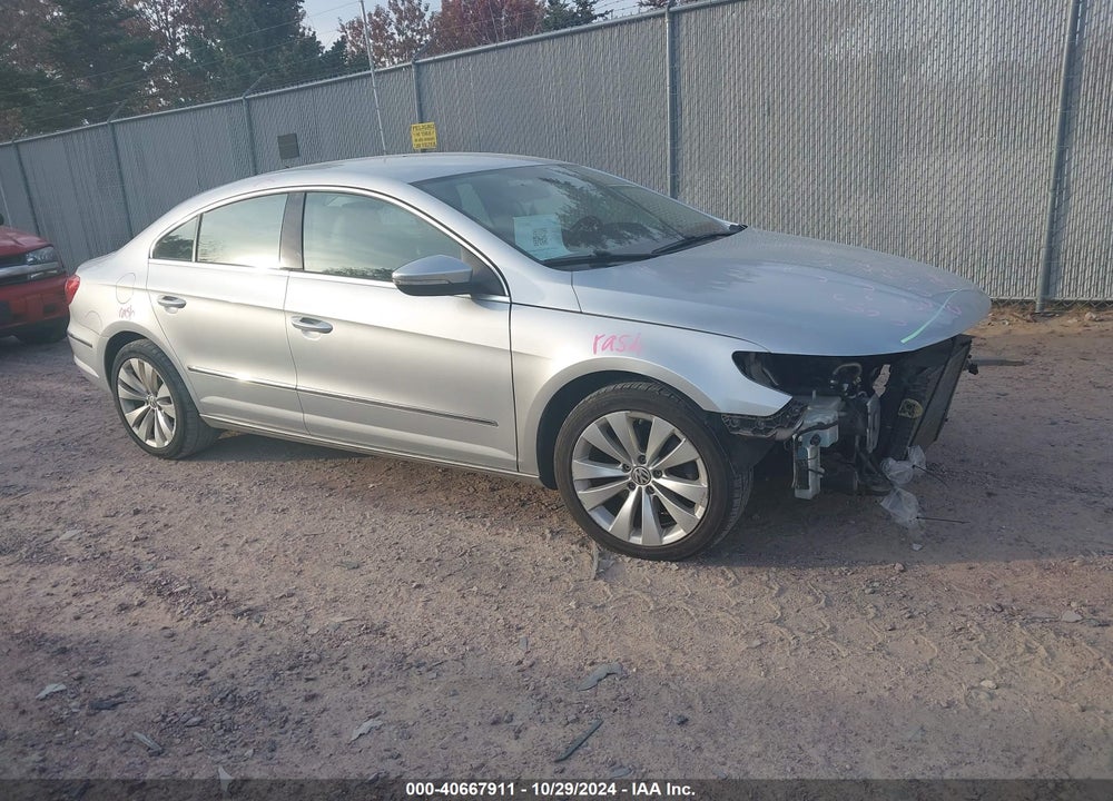 2012 VOLKSWAGEN CC SPORT VIN: WVWMN7AN2CE540737