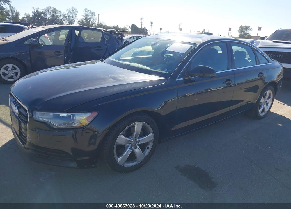 2012 AUDI A6 2.0T PREMIUM VIN: WAUDFAFC4CN142976