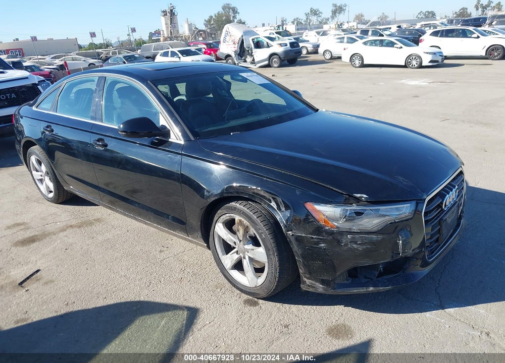 2012 AUDI A6 2.0T PREMIUM VIN: WAUDFAFC4CN142976